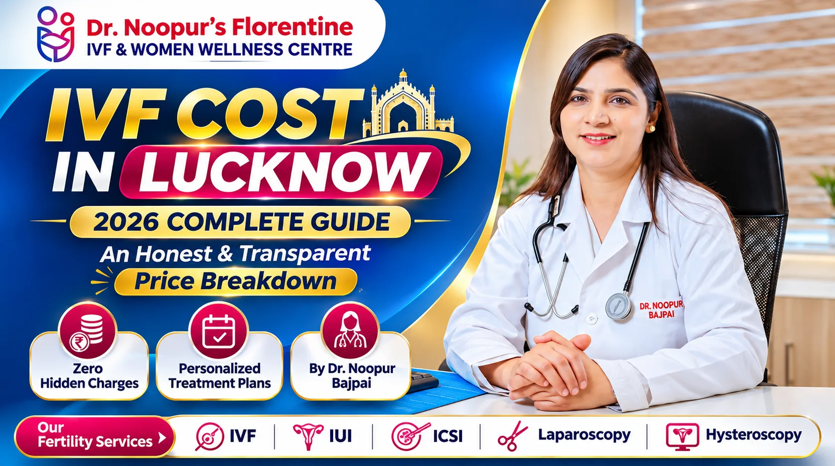 IVF Cost in Lucknow (2026): Full Price Breakdown & Packages - Florentine IVF